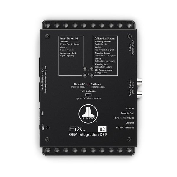 JLオーディオ Fix82 DSP ライン変換シグナルプロセッサー JL Audio FiX OEM統合DSP | オーディオ | Garmin 日本