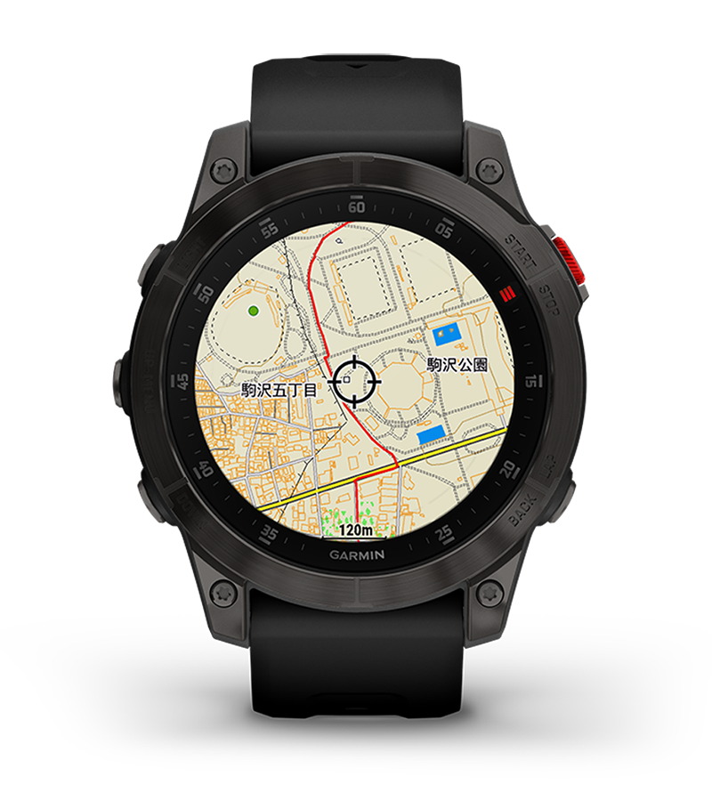 GARMIN EPIX SAPPHIRE CARBON GRAYガーミンエピック