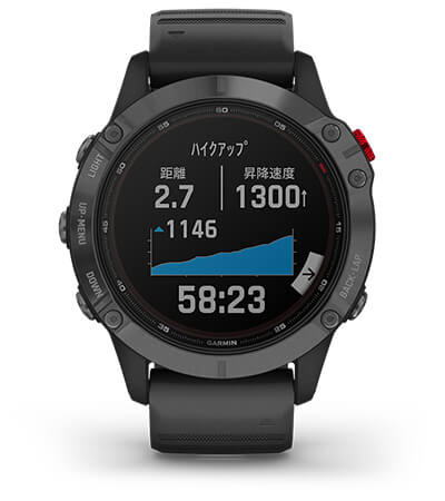 GARMIN(ガーミン) fenix 6 Sapphire Black