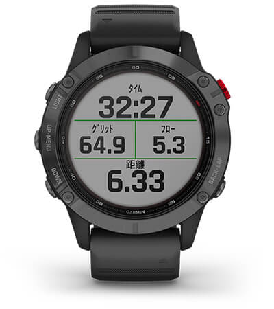 FENIX 6 PRO DUAL POWER Ti Carbon Gray 腕時計(デジタル) 時計 メンズ セール中