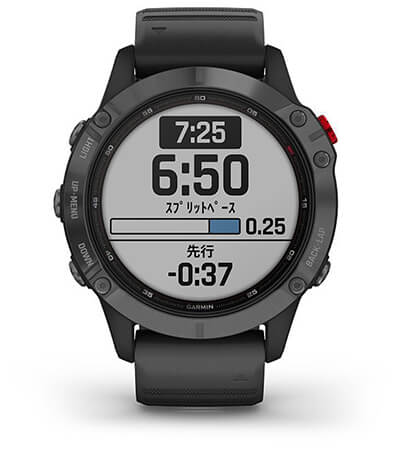 GARMIN fenix6X sapphire + 別売純正メタルバンド