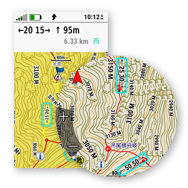 日本登山地形図 TOPO10M Plus（ダウンロード版） | fenix 7 Pro ...