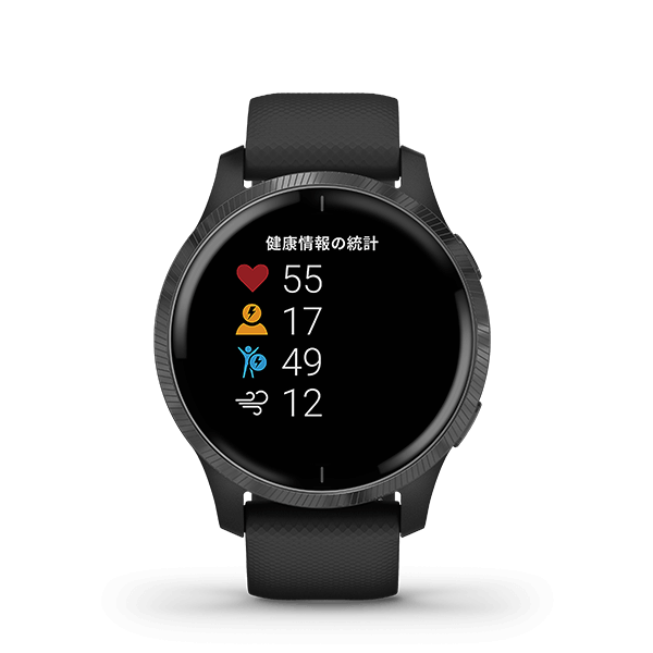 Venu Black / Slate | スポーツ＆アウトドア | Garmin 日本