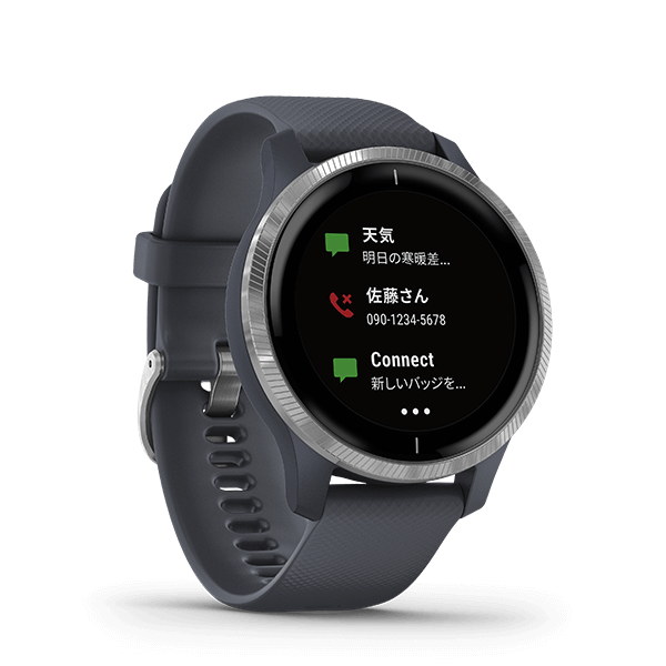 スマートウォッチGarminVenu　GraniteBlue