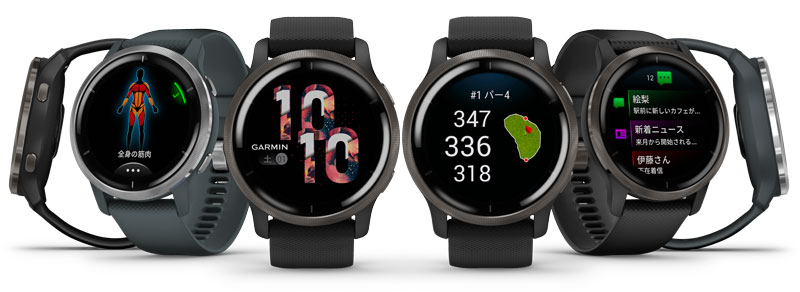 Garmin venu2  Black / Slate