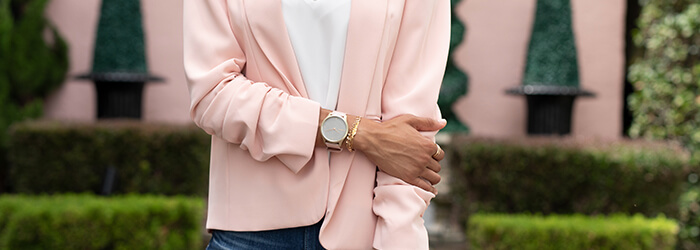 vívomove Style Blush Pink Nylon / Light Gold | スポーツ 