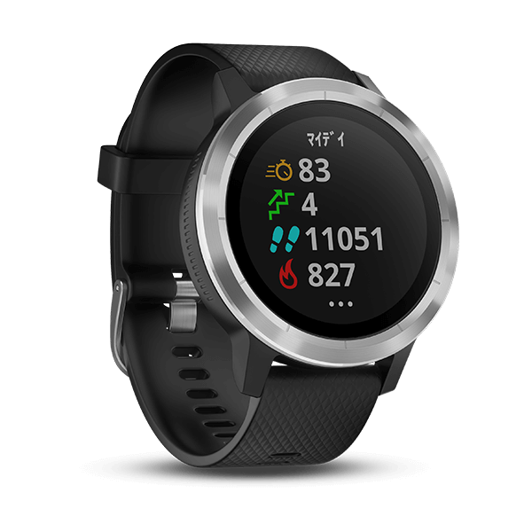 vívoactive 3 Black Stainless | スマートウォッチ | Garmin 日本