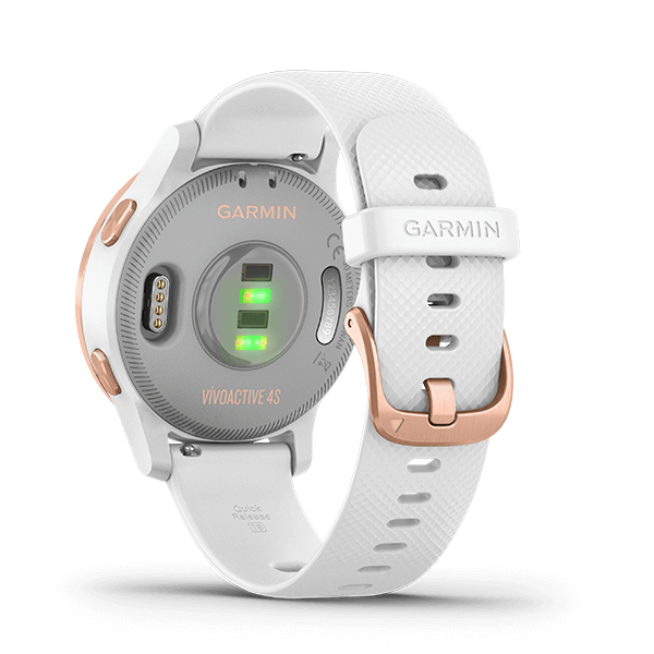 vívoactive 4S White / Rose Gold | スマートウォッチ | Garmin 日本