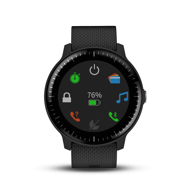 L1368/604♭GARMIN vivoactive 3 スマートウォッチ 黒