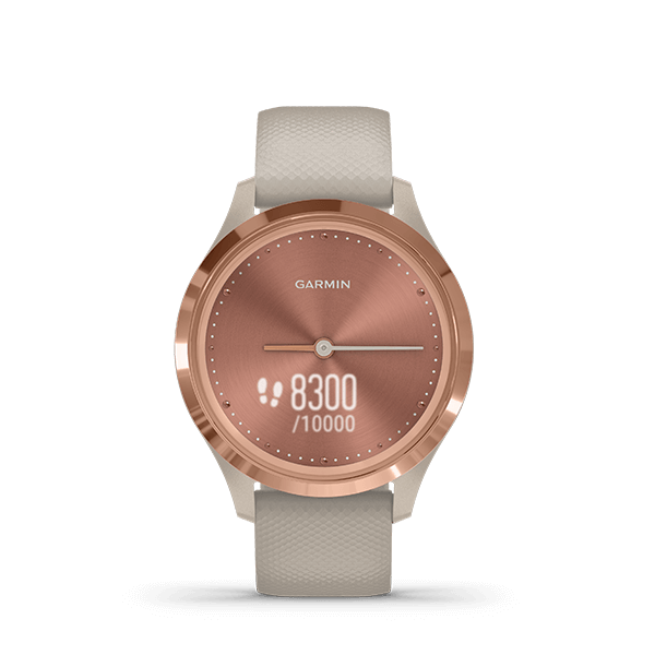 vívomove 3S Light Sand / Rose Gold | スマートウォッチ | Garmin 日本