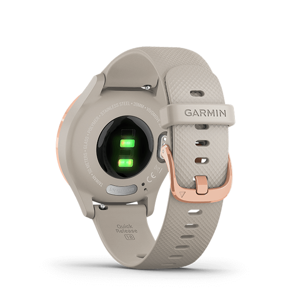 vívomove 3S Light Sand / Rose Gold | スマートウォッチ | Garmin 日本