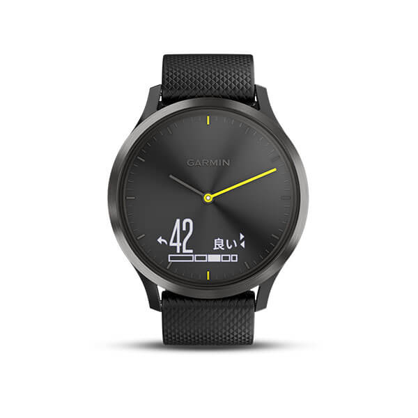 vívomove™ HR Sport Black | スマートウォッチ | Garmin 日本