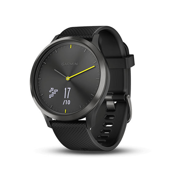 vívomove™ HR Sport Black | スマートウォッチ | Garmin 日本