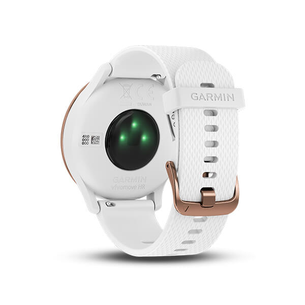 stressende berolige sneen vívomove™ HR Sport GoldWhite | スマートウォッチ | Garmin 日本