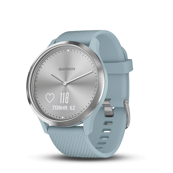 vívomove HR Sport Silver SeaFoam | スマートウォッチ | Garmin 日本