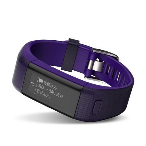 GARMIN VIVOSMART J HR+ PURPLE 品