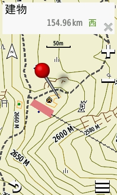 山小屋100m
