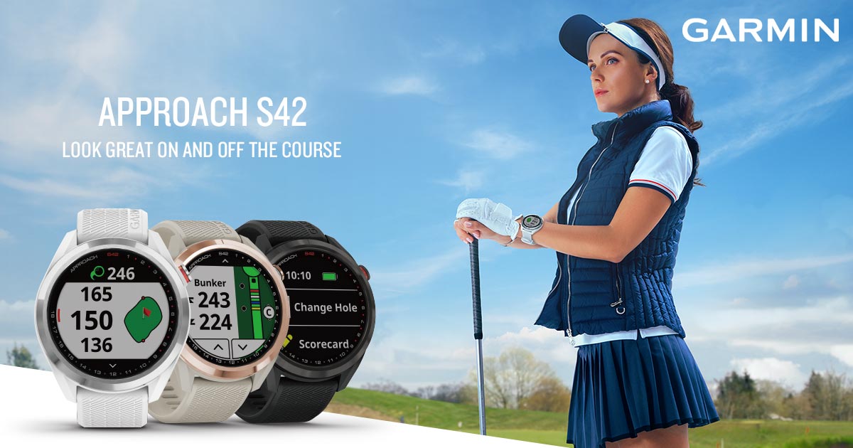 美品】Garmin S42 白 - www.kochgarvis.com