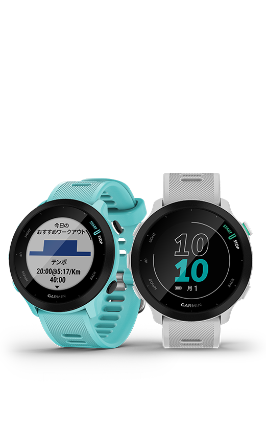 ForeAthlete 55 GPSランニングウォッチ Garmin 日本