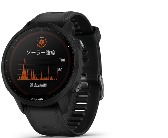 GARMIN(ガーミン)Forerunner 955 ソーラー充電対応モデル