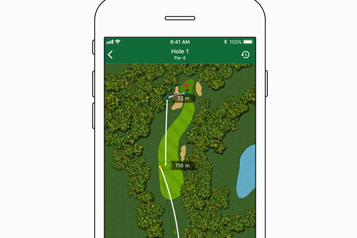 ショットマップ - Garmin Golf™ App