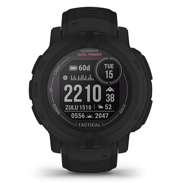 新品GARMIN タフネスGPSウォッチ INSTINCT DUAL POWER